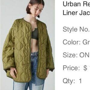 Urban Outfitters urban Renewal Vintage Liner Jacket